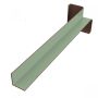 Chartwell Green Woodgrain Fascia Internal Corner Trim - 300mm