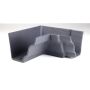 Cast Iron Moulded Ogee Gutter Internal Angle - 90 Degree x 125mm Primed