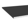 200mm Black Smooth Soffit Board - 10mm x 5mtr