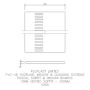 200mm White Vented Soffit Board - 10mm x 5mtr