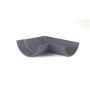 Cast Iron Half Round Gutter Right Hand Angle - 90 Degree x 115mm Primed