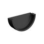 FloPlast 20mtr 170mm Industrial/Xtraflo Gutter Kit - Stopend Outlet - Black