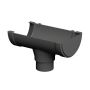 FloPlast 20mtr 170mm Industrial/Xtraflo Gutter Kit - Stopend Outlet - Grey