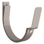 Lindab Steel Gutter 70mm Flex-Fit Fascia Bracket - 100mm Anthracite Metallic