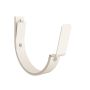Lindab Steel Gutter 70mm Flex-Fit Fascia Bracket - 100mm Antique White