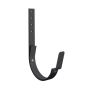 Lindab Steel Gutter 180mm Flex-Fit Rafter Bracket - 125mm Matte Black