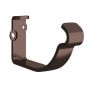 Lindab Steel Gutter Fascia Bracket - 100mm Coffee Brown
