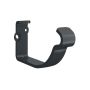 Lindab Steel Gutter Fascia Bracket - 125mm Anthracite Grey