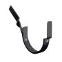 Lindab Steel Gutter Side Fix Rafter Bracket - 125mm Black