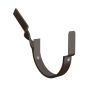 Lindab Steel Gutter Side Fix Rafter Bracket - 125mm Brown