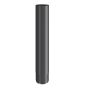Lindab Steel Intermediate Downpipe - 87mm x 0.5mtr Anthracite Grey