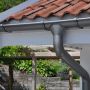 Lindab Steel Intermediate Downpipe - 120mm x 1mtr Anthracite Metallic