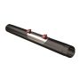 Lindab Steel Rod Access Downpipe - 87mm x 1mtr Matte Black