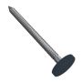Plastic Headed Nails - 50mm Anthracite Grey - Box of 100