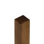 Incised Fence Post - 1800mm x 100mm x 100mm Brown