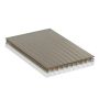 Polycarbonate Sheet Multiwall - 35mm x 1050mm x 2mtr Bronze/ Opal