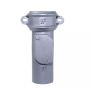 Cast Iron Round Downpipe Eared Access Pipe - 75mm Primed