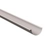 Lindab Steel Gutter - 100mm x 3mtr Silver Metallic