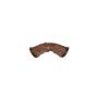 FloPlast Half Round Gutter Adjustable Angle - 50 to 156 Degree x 112mm Brown