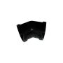 FloPlast Deepflow/ Hi-Cap Gutter Angle - 135 Degree x 115mm x 75mm Black
