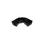 FloPlast Square Gutter Adjustable Angle - 50 to 156 Degree x 114mm Black - Pack of 2