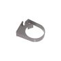 FloPlast Round Downpipe Side Fix Clip - 68mm Grey