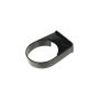 FloPlast Mini Gutter Downpipe Clip - 50mm Black - Pack of 2