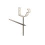Lindab Steel Gutter Rise & Fall Bracket - 150mm Antique White