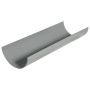 FloPlast Half Round Gutter - 112mm x 4mtr Grey