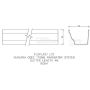 FloPlast Ogee Gutter - 110mm x 80mm x 4mtr Brown