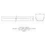 FloPlast Square Gutter - 114mm x 2mtr White - Pack of 2