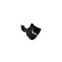 FloPlast Deepflow/ Hi-Cap to Half Round Gutter Adaptor - Black