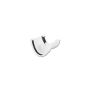 FloPlast Deepflow/ Hi-Cap to Half Round Gutter Adaptor - White