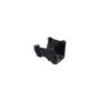 FloPlast Square to Ogee Left Hand Gutter Adaptor - Black