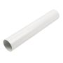 FloPlast Round Downpipe - 68mm x 2.5mtr White