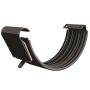Lindab Steel Gutter Union - 125mm Black