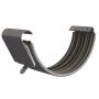 Lindab Steel Gutter Union - 125mm Graphite