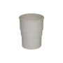 FloPlast Mini Gutter Downpipe Socket - 50mm White