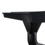 Lindab Rectangular Steel Gutter 70mm Flex-Fit Fascia Bracket - 140mm Black