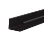 Lindab Rectangular Steel Gutter - 140mm x 3mtr Coffee Brown