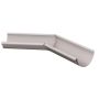 Lindab Steel Gutter Internal Angle 135 - 125mm Silver Metallic