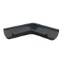 Lindab Steel Gutter Internal Angle 90 - 100mm Anthracite Grey