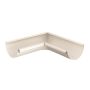 Lindab Steel Gutter Internal Angle 90 - 125mm Antique White