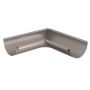 Lindab Steel Gutter Internal Angle 90 - 150mm Anthracite Metallic