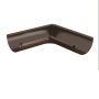 Lindab Steel Gutter Internal Angle 90 - 150mm Brown