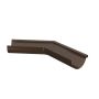 Lindab Steel Gutter External Angle 135 - 150mm Brown