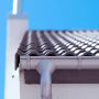 Lindab Steel Gutter External Angle 90 - 100mm Silver Metallic