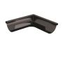Lindab Steel Gutter External Angle 90 - 150mm Black
