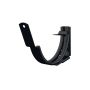 Lindab Steel Gutter Adjustable Fascia Bracket - 100mm Black