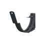 Lindab Steel Gutter Adjustable Fascia Bracket - 150mm Anthracite Grey